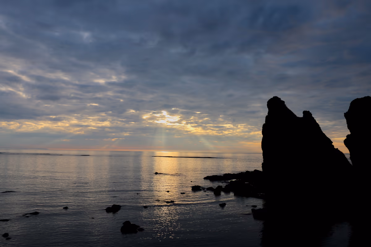 投稿写真：オホーツク海の夕景色