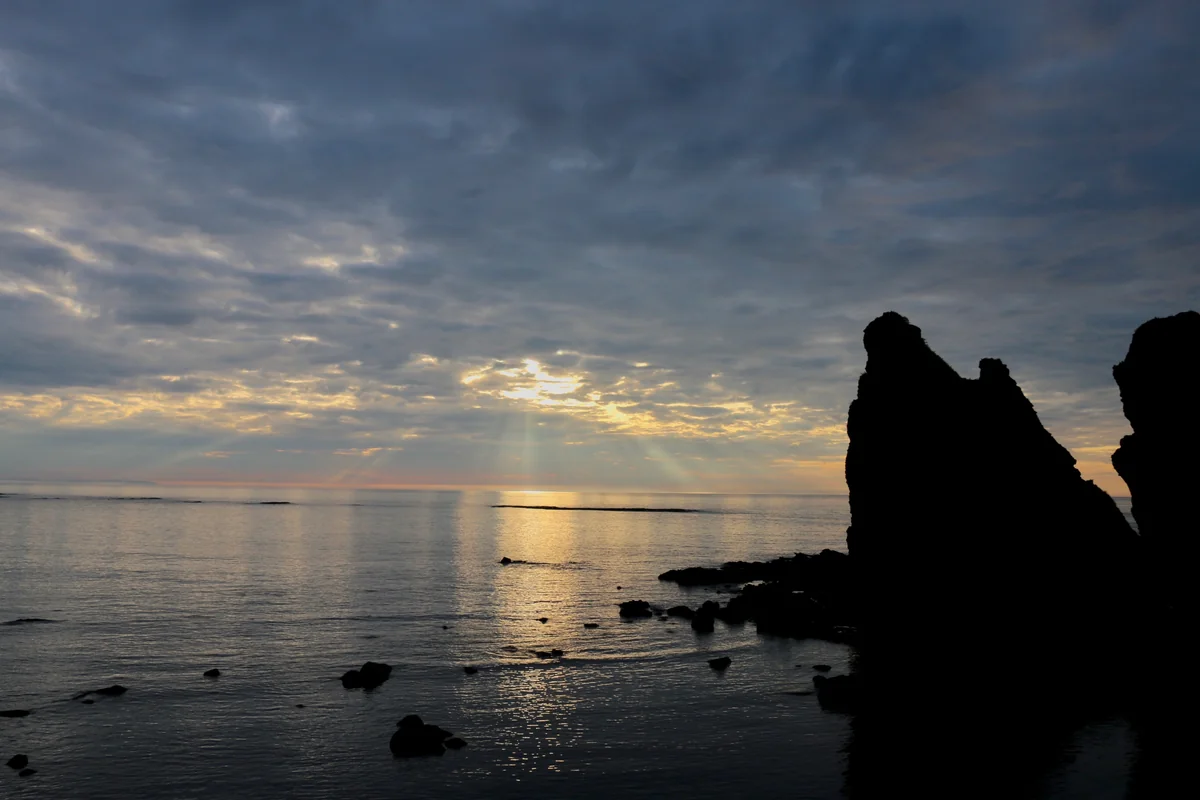 投稿写真：オホーツク海の夕景色
