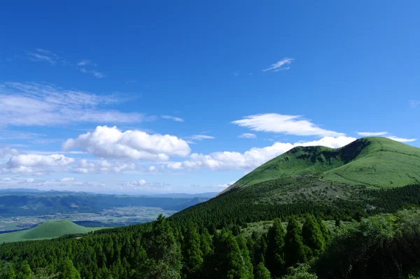 投稿：阿蘇山にて