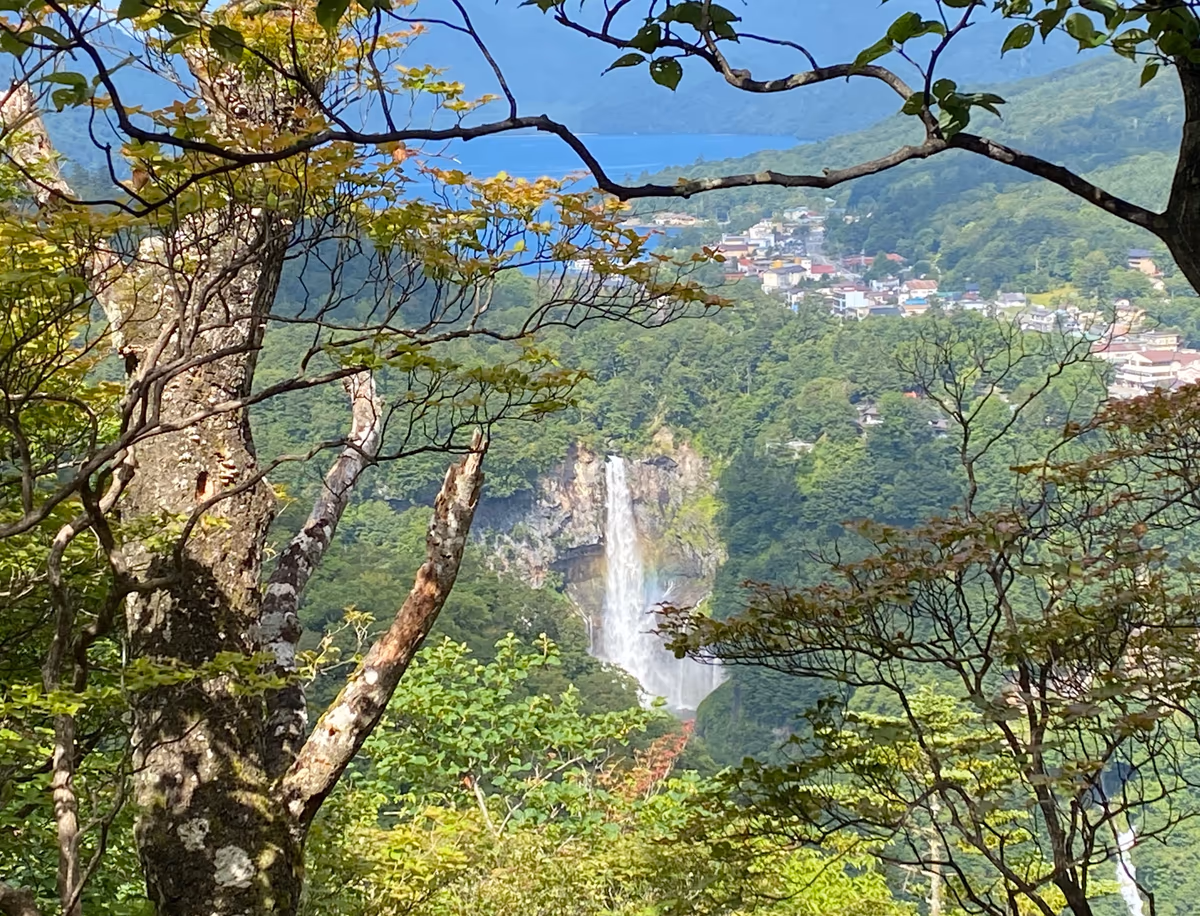 投稿写真：山道からの華厳の滝