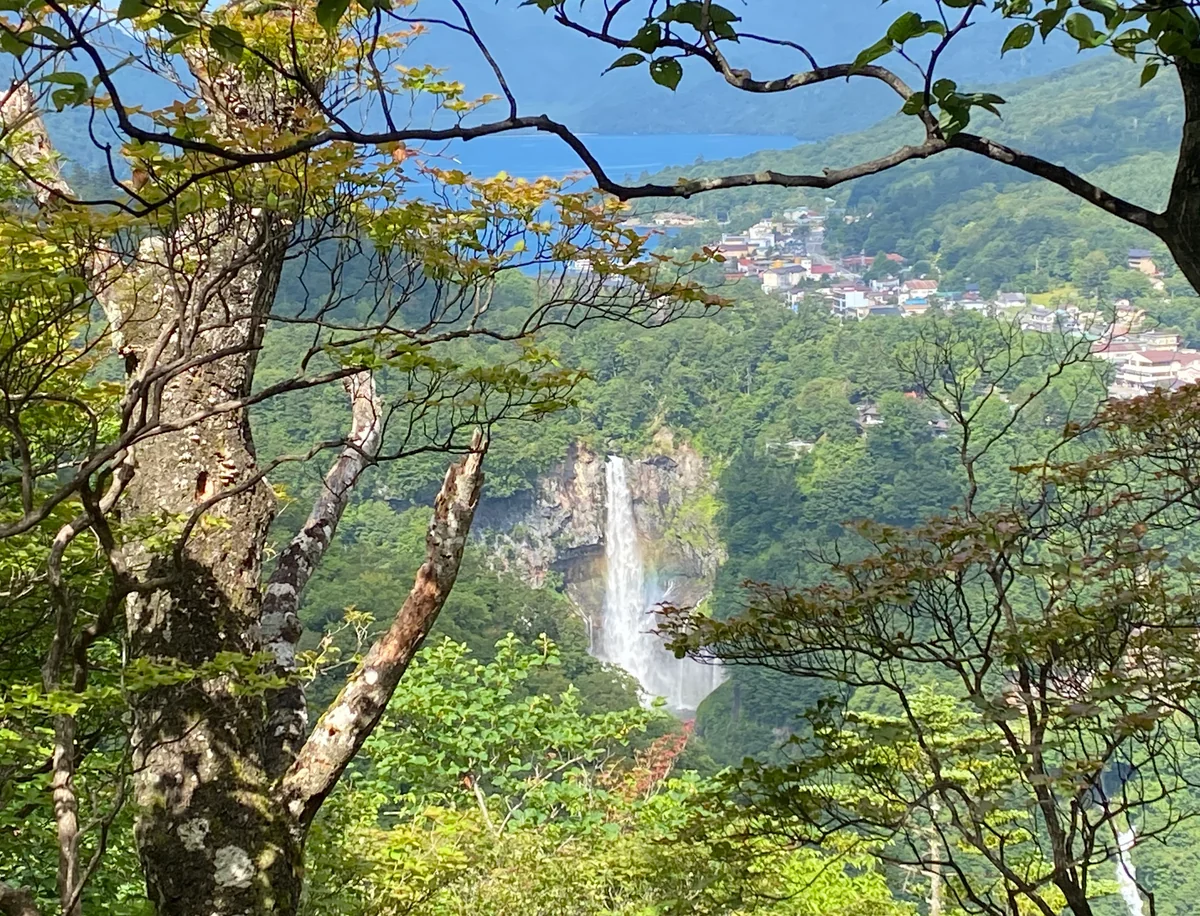 投稿写真：山道からの華厳の滝