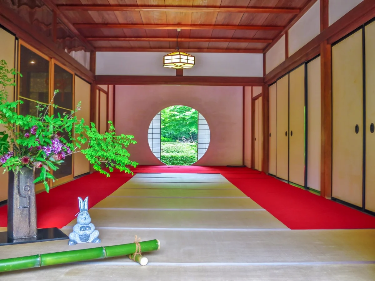 投稿写真：悟りの窓から望む新緑