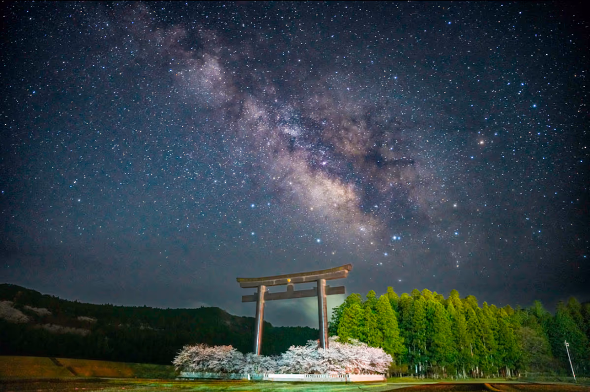 投稿写真：熊野本宮大社の天の川