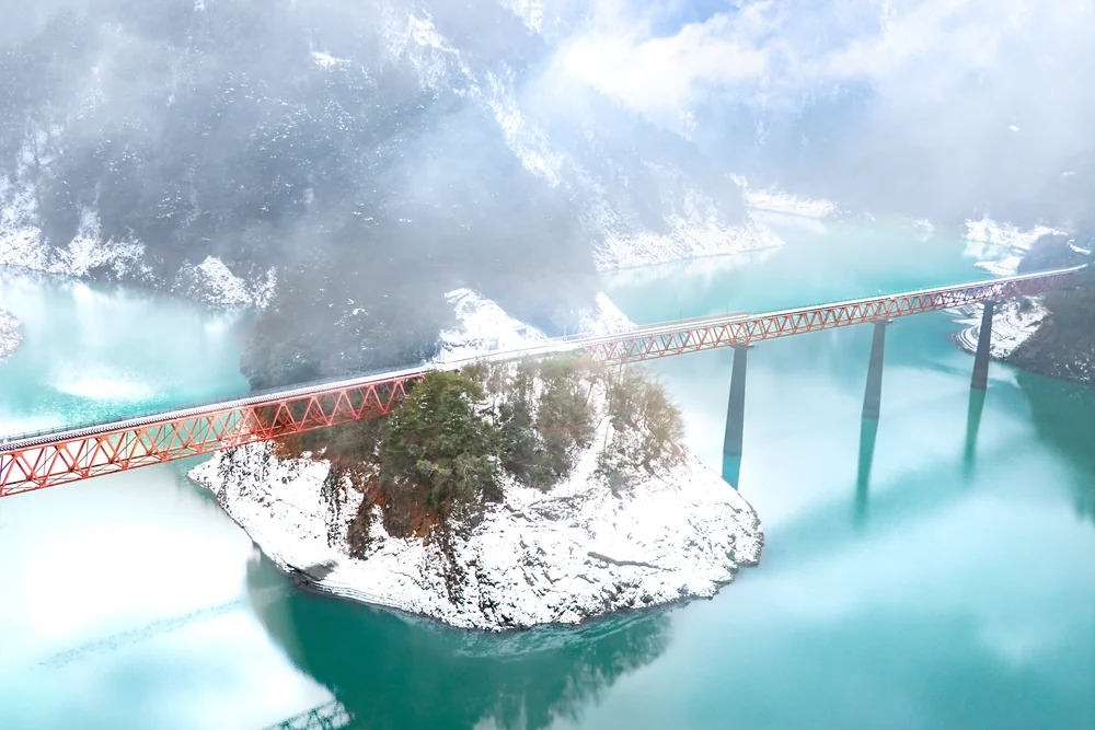 投稿写真：幻想《雪》の湖上駅