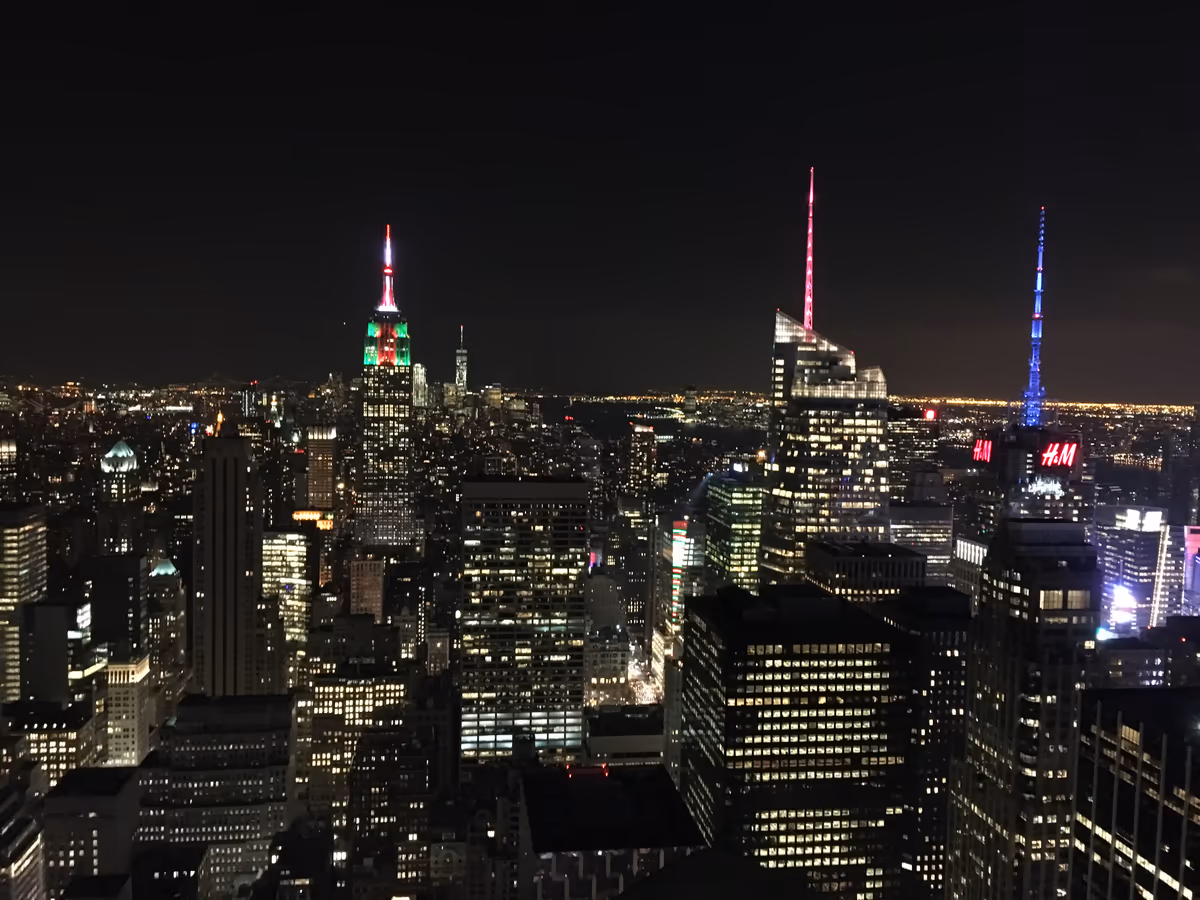 投稿写真：ニューヨークの夜景