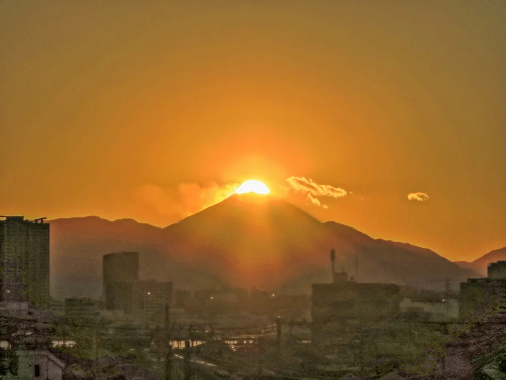 投稿写真：ダイヤモンド富士