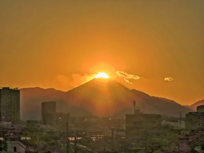 投稿：ダイヤモンド富士