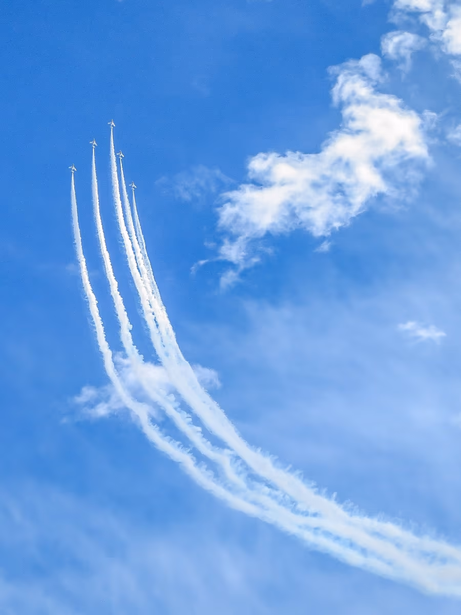 投稿写真：入間航空祭~ブルーインパルス急上昇