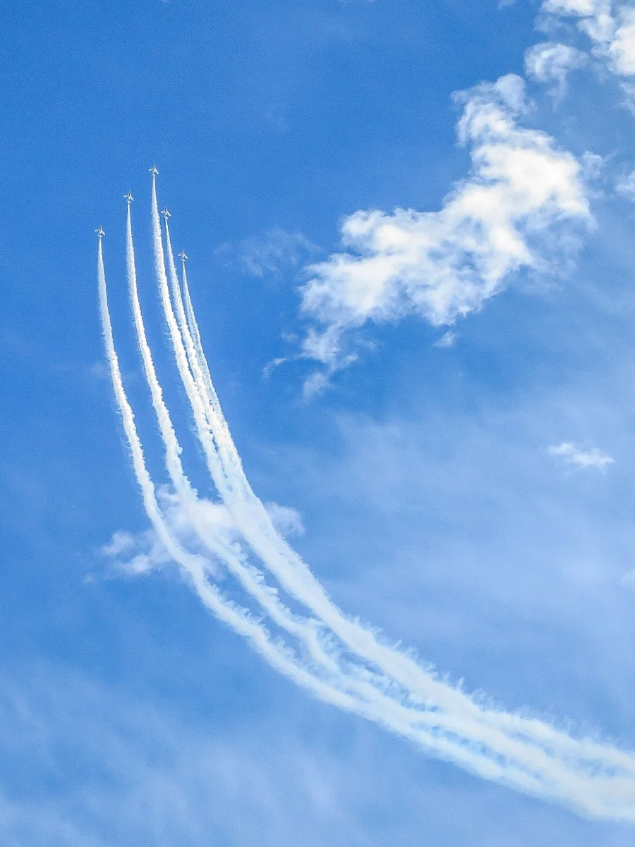 投稿写真：入間航空祭~ブルーインパルス急上昇