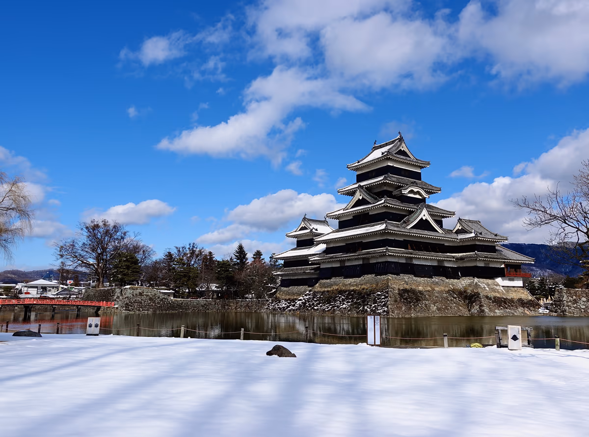 投稿写真：冬の国宝松本城