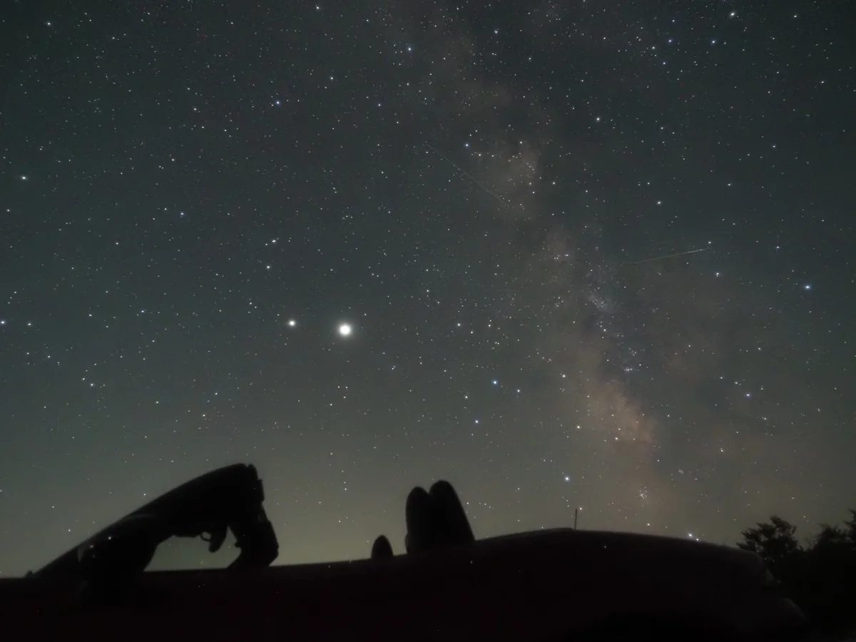 投稿写真：イワカガミ平の天の川