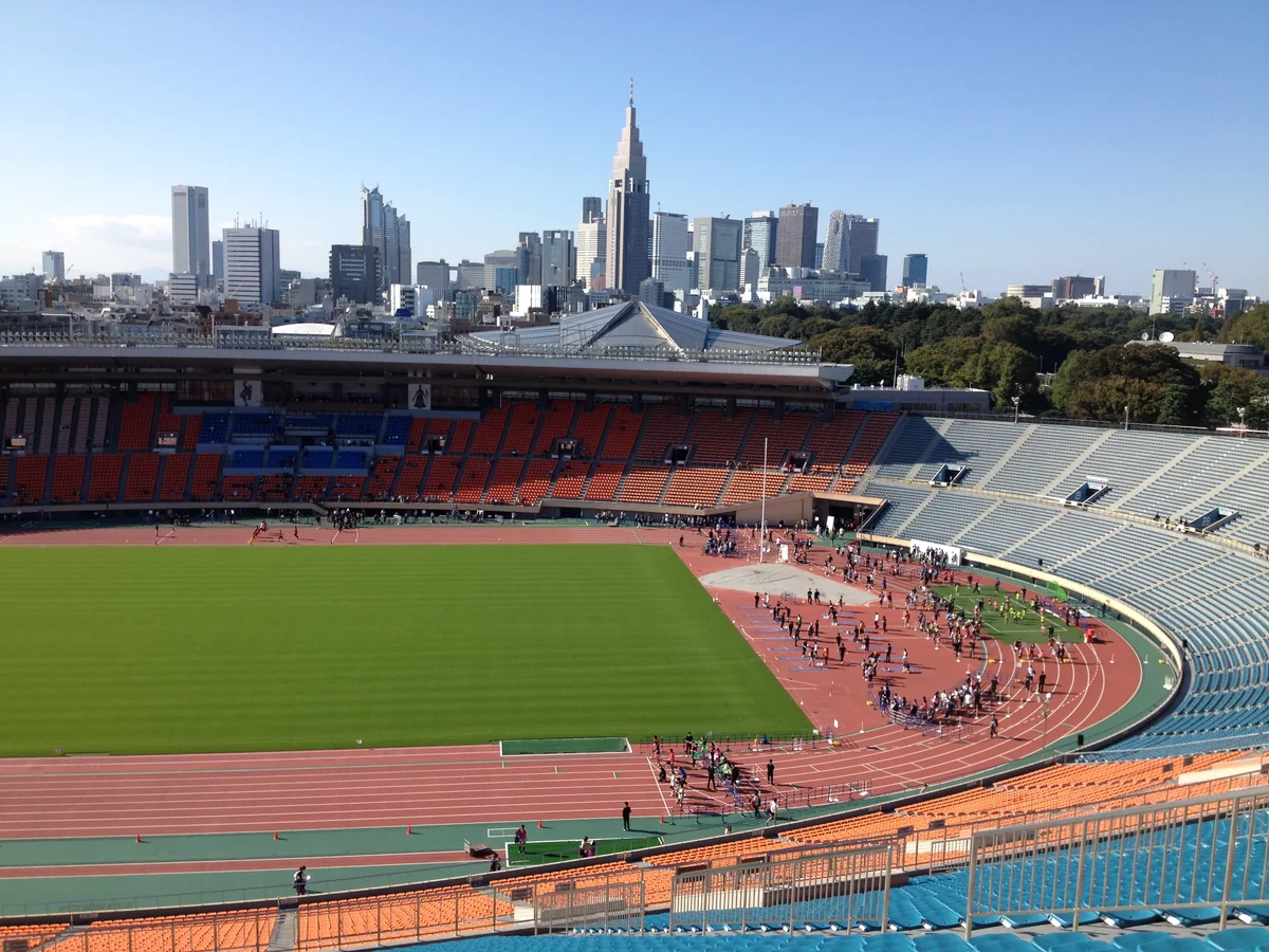 投稿写真：取り壊された国立競技場