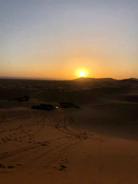 投稿：朝焼けのサハラ砂漠