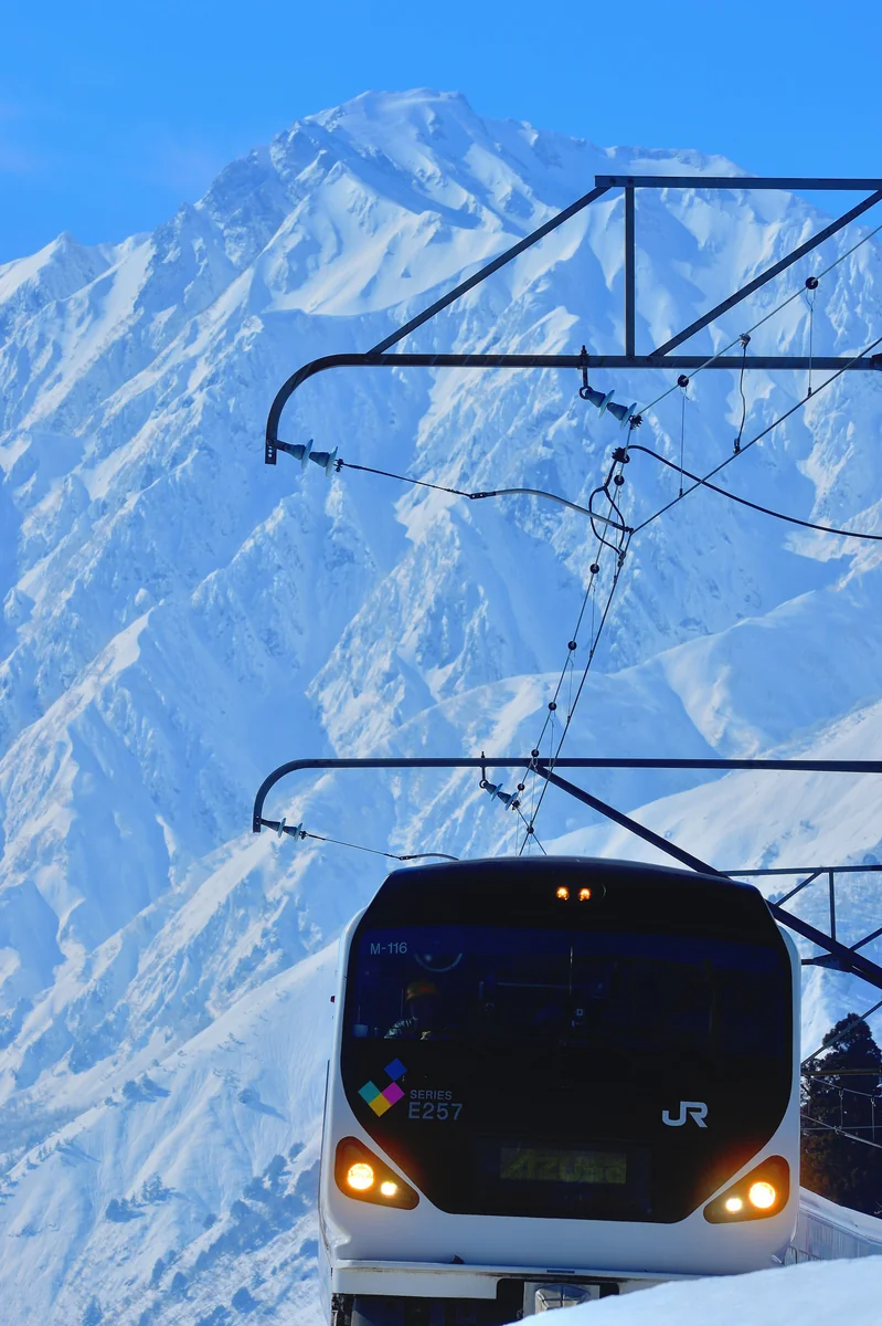 投稿写真：雪晴れの五竜岳