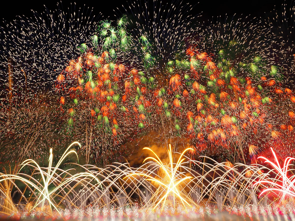 投稿写真：山形県赤川花火大会2018年