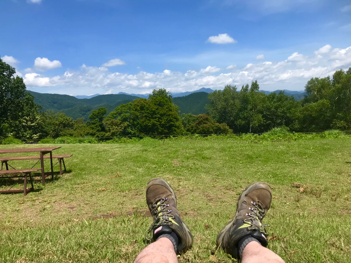 投稿写真：山で昼寝