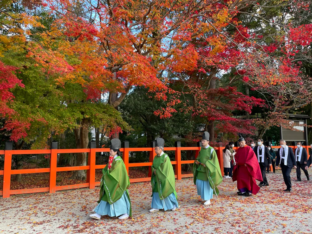投稿写真：上賀茂神社にて