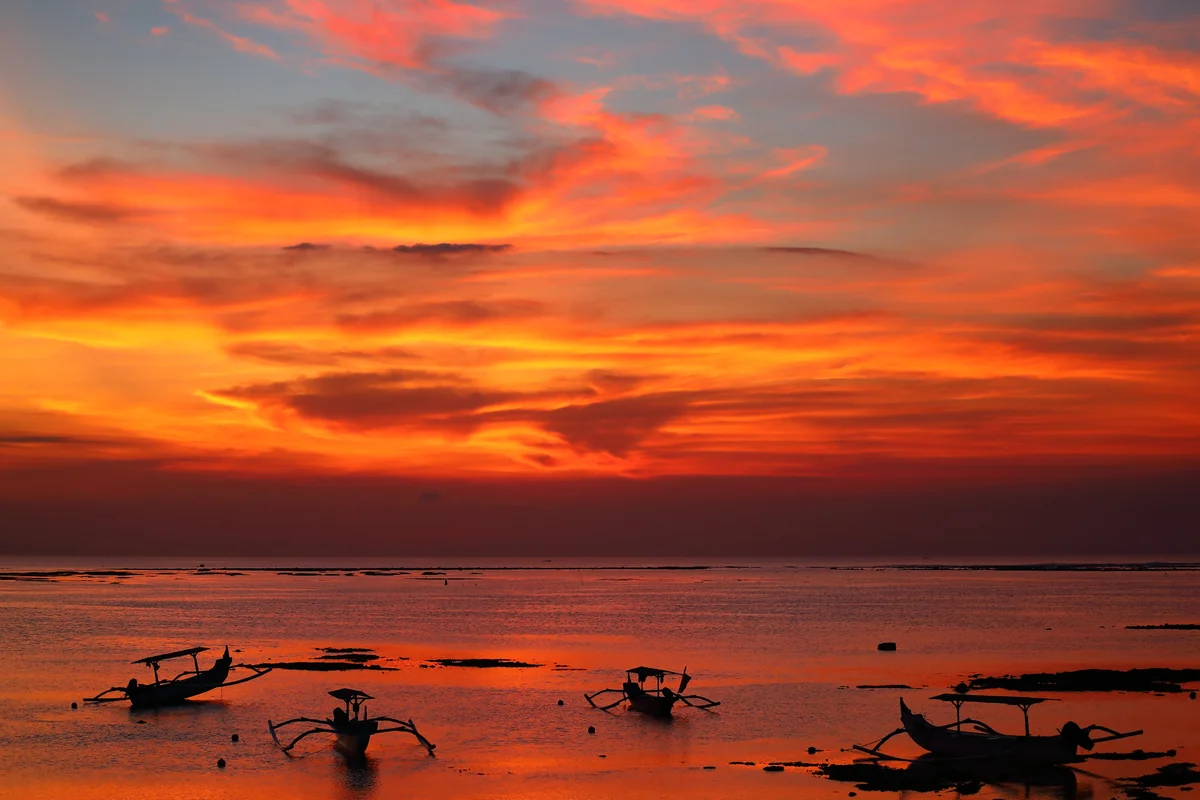 投稿写真：クタビーチの夕焼け