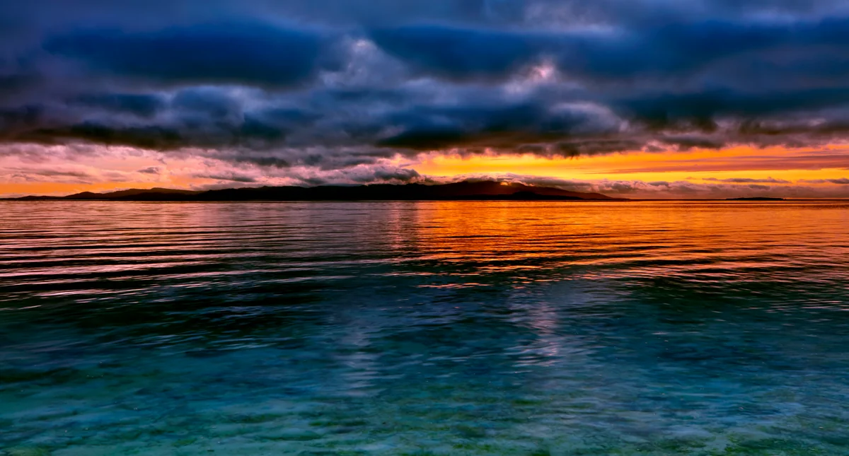 投稿写真：八重山の夕暮れ
