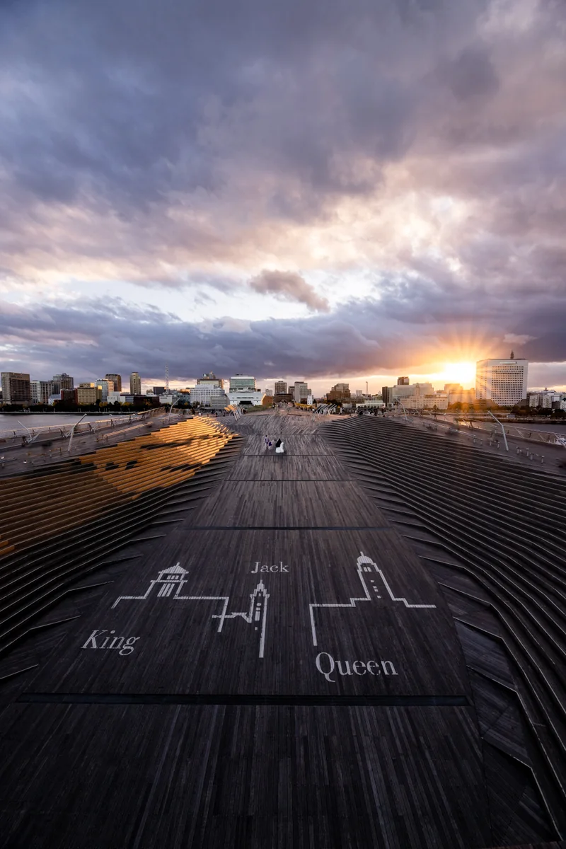 投稿写真：2人の夕焼け