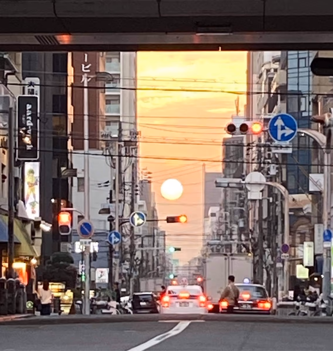 投稿写真：大阪の夕日