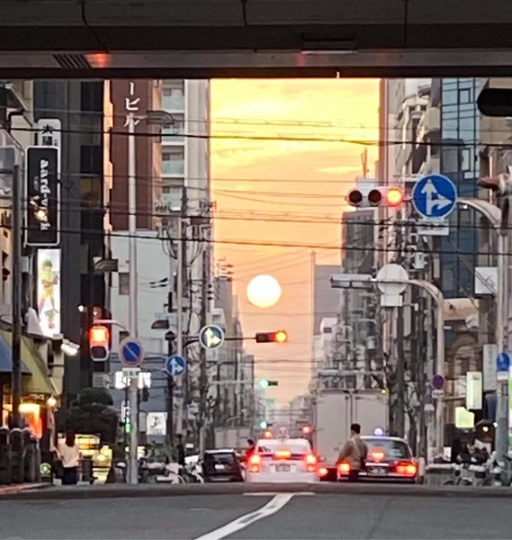 投稿：大阪の夕日