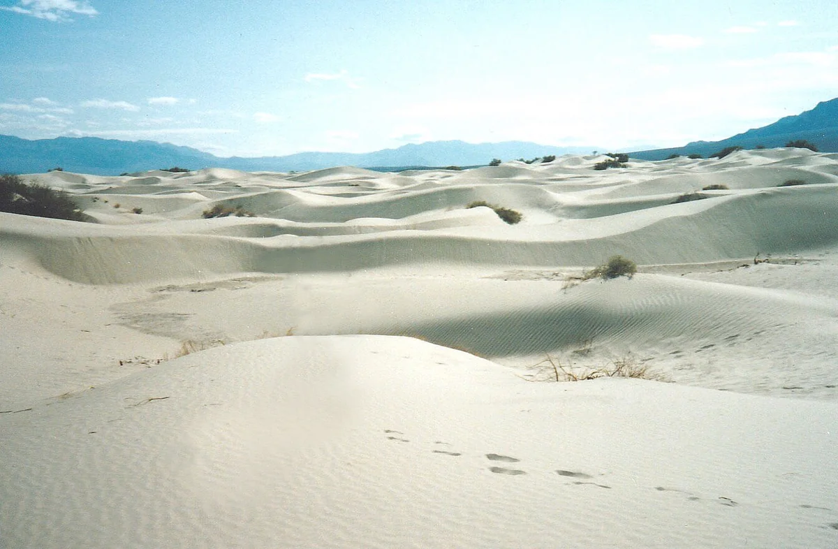 投稿写真：デスバレー国立公園内にある砂丘