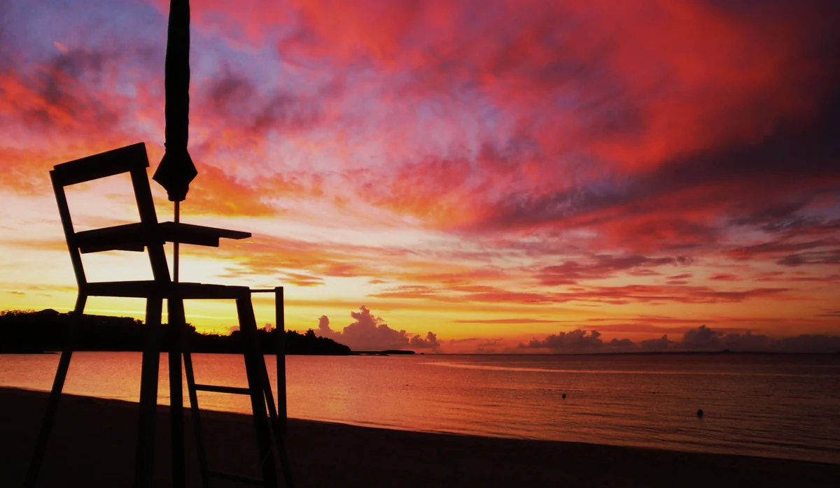 投稿写真：沖縄の夕日