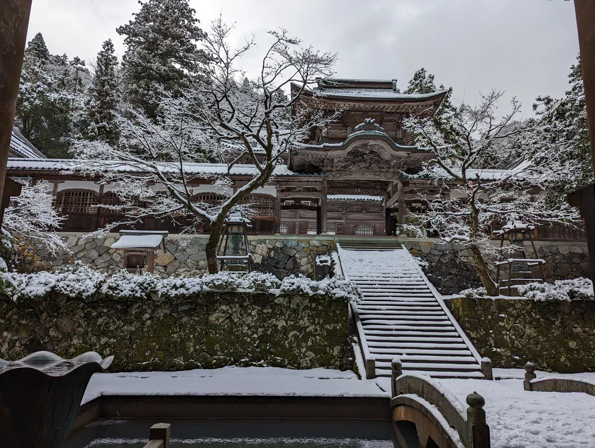 投稿写真：雪の永平寺