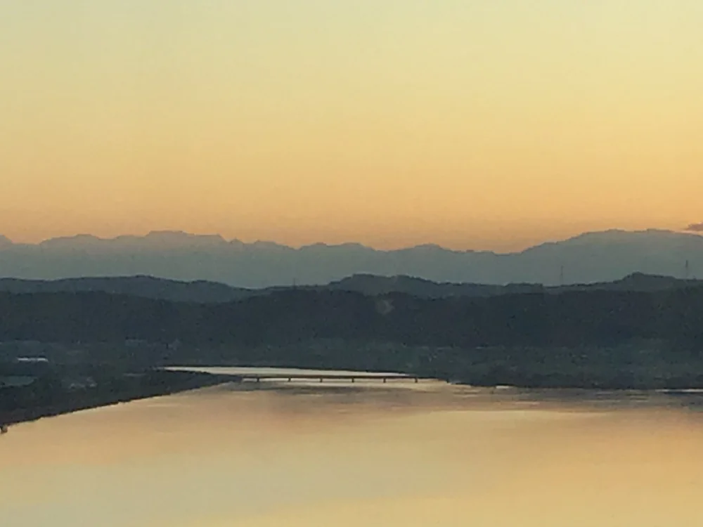 投稿写真：朝の立山連峰