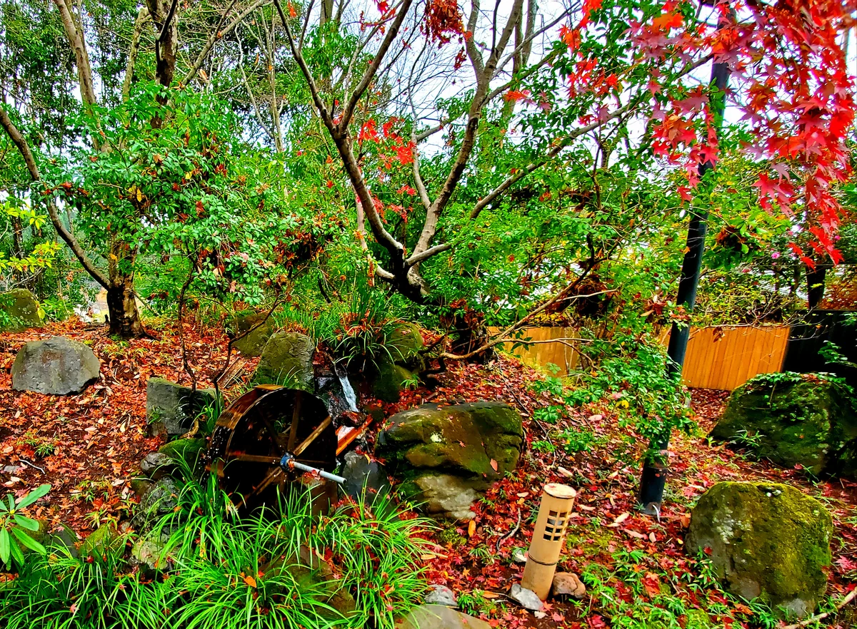 投稿写真：手作りの水車みっけ～