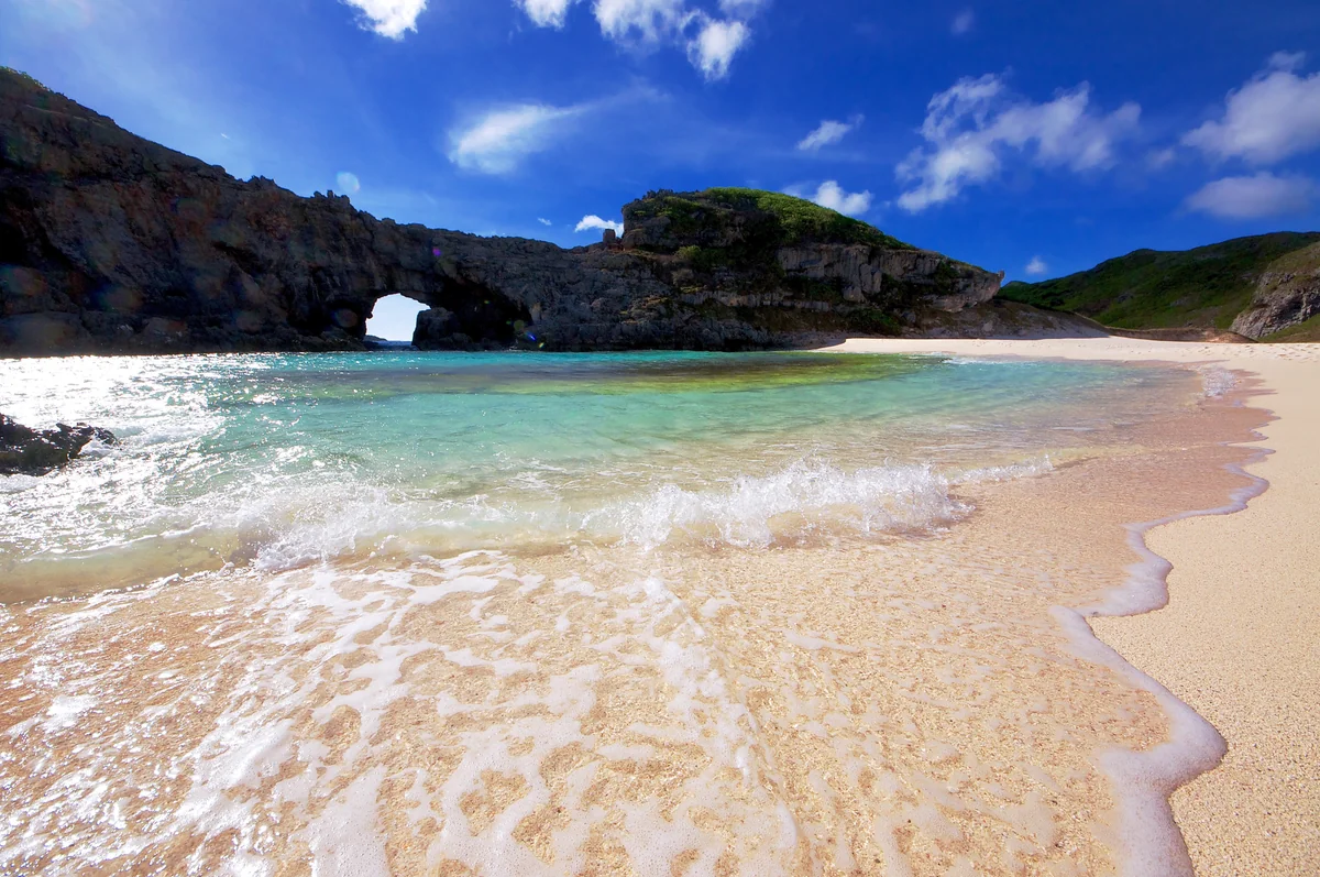 投稿写真：小笠原諸島、南島の扇浜