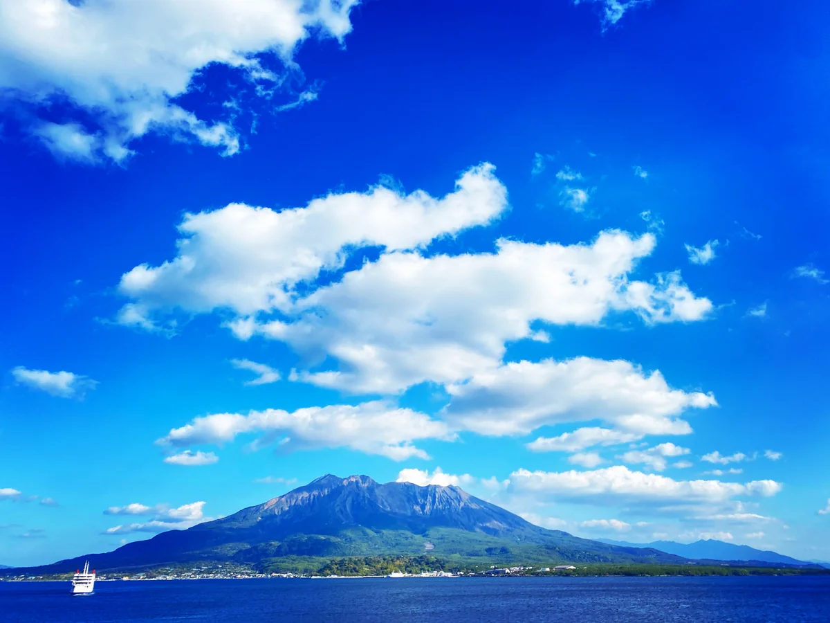 投稿写真：桜島フェリーから