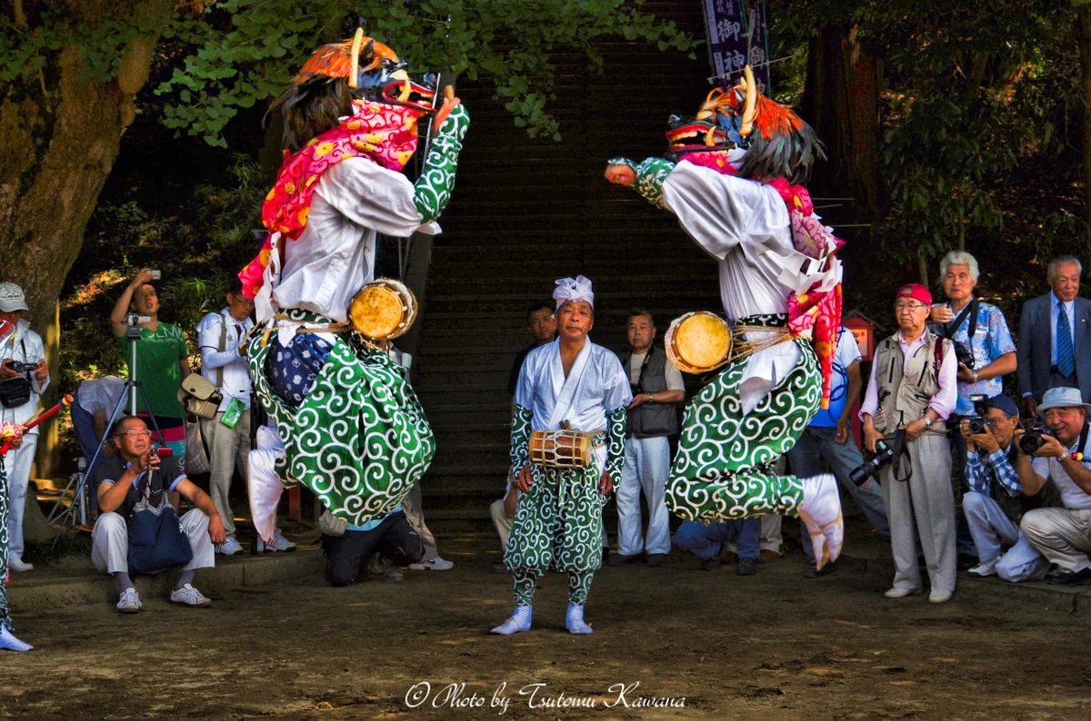 投稿写真：房総富津鶴岡浅間神社の括弧舞