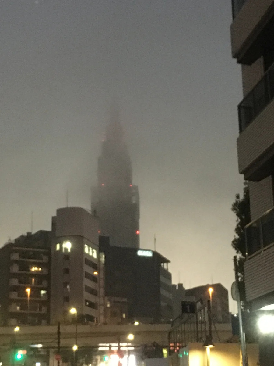 投稿写真：霧の新宿