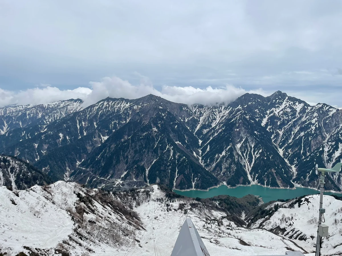 投稿写真：大観峰から見た黒部湖