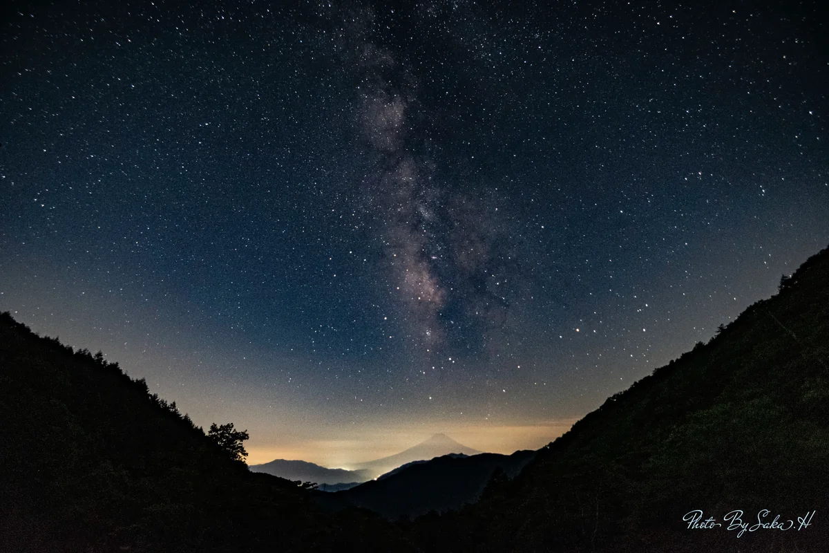 投稿写真：大峠の天の川