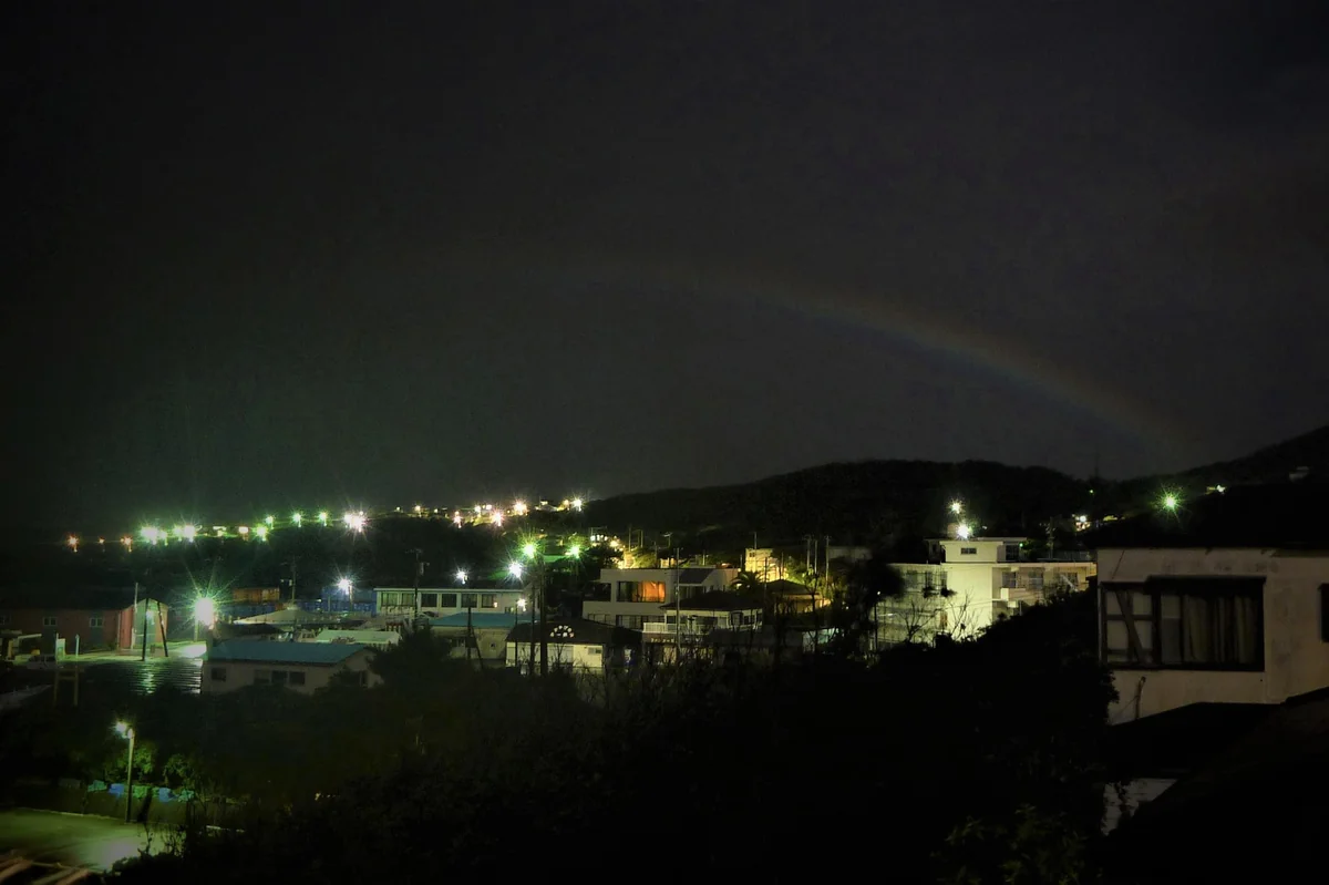 投稿写真：月の虹