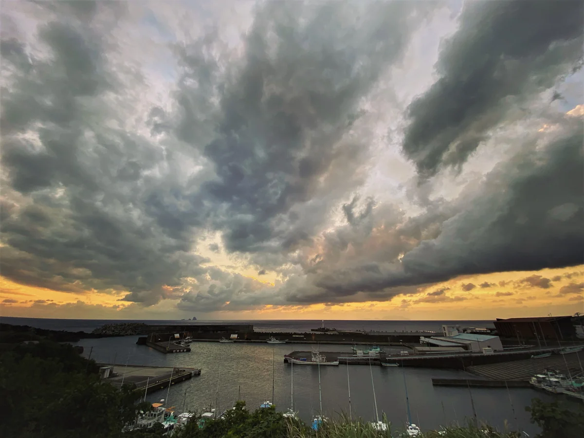 投稿写真：秋の夕陽