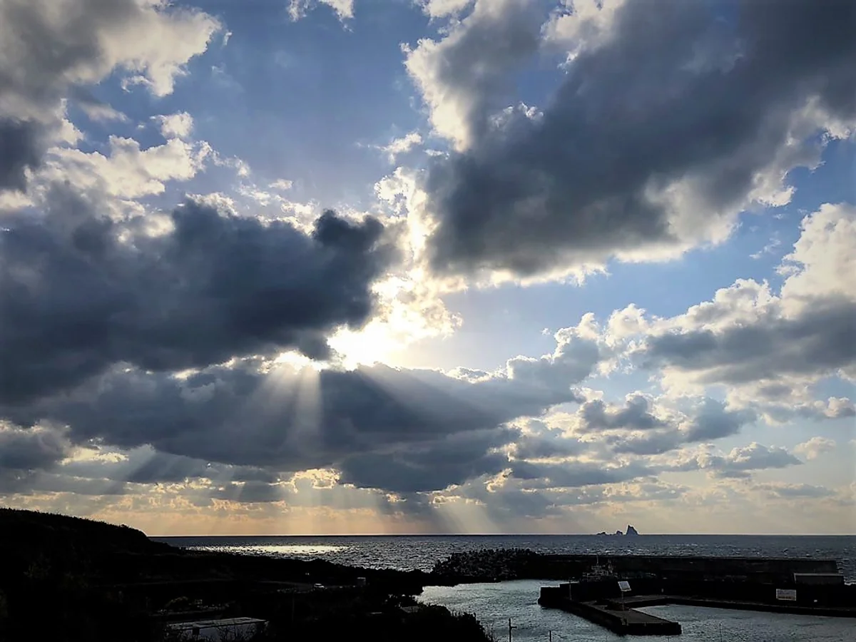 投稿写真：Crepuscular Rays