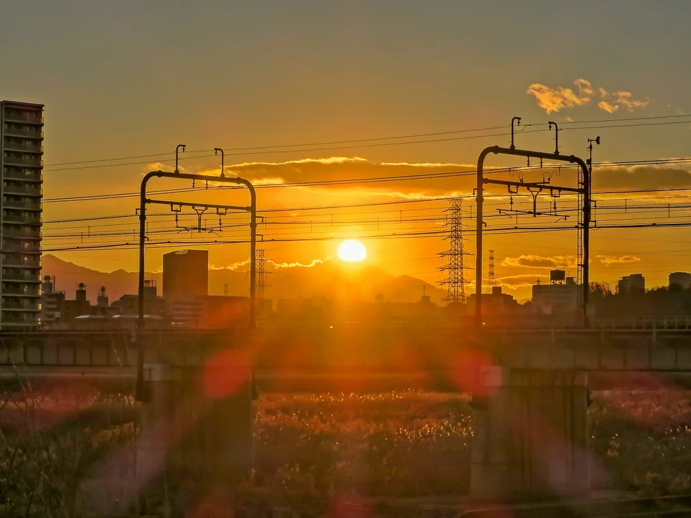 投稿写真：ダイヤモンド富士