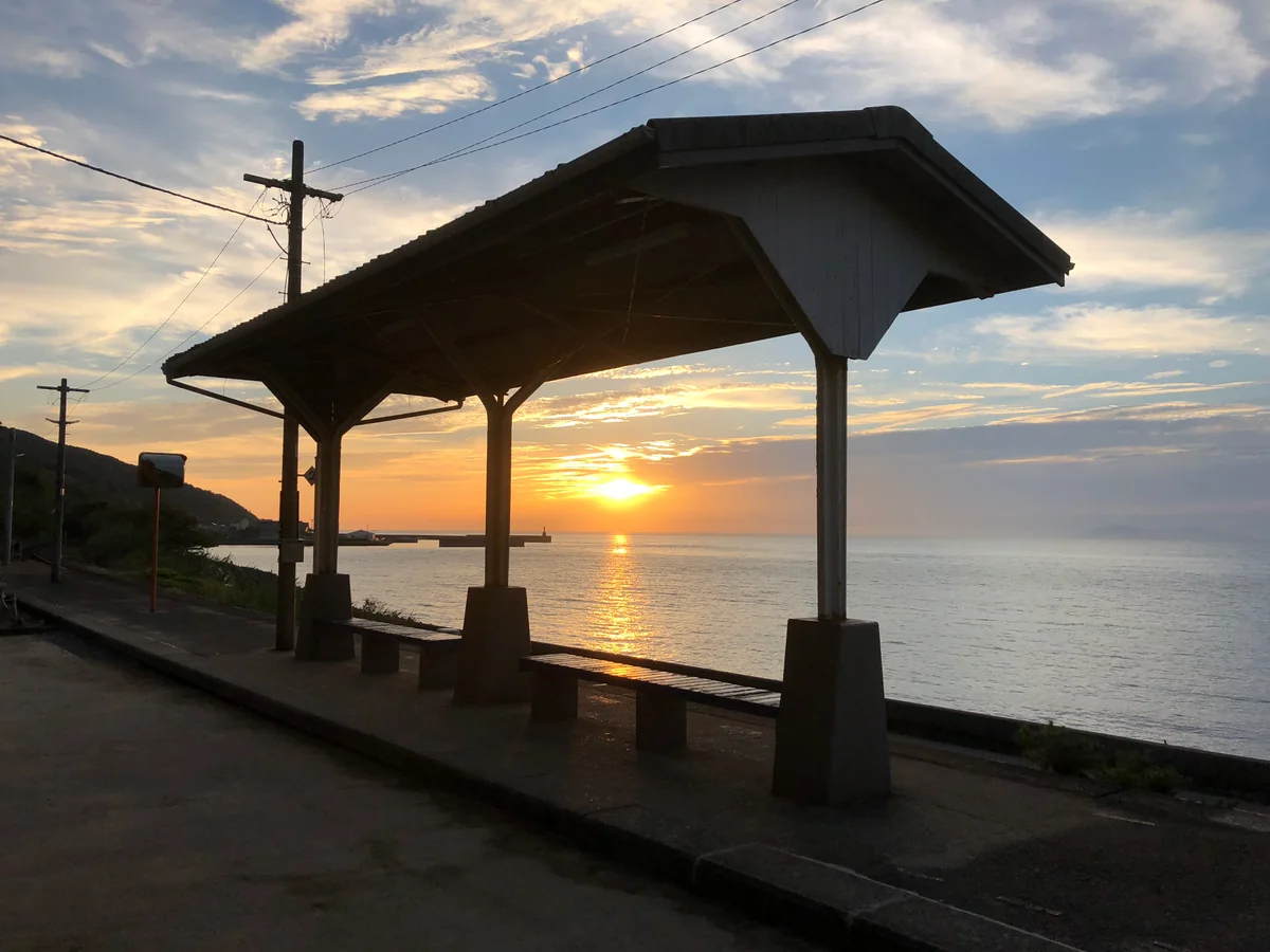 投稿写真：下灘駅