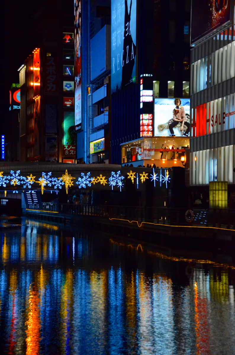 投稿写真：道頓堀の光