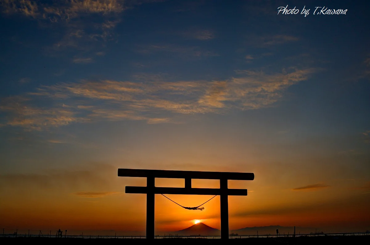 投稿写真：神々のおわす遥かな峯に陽は落ちて。。。