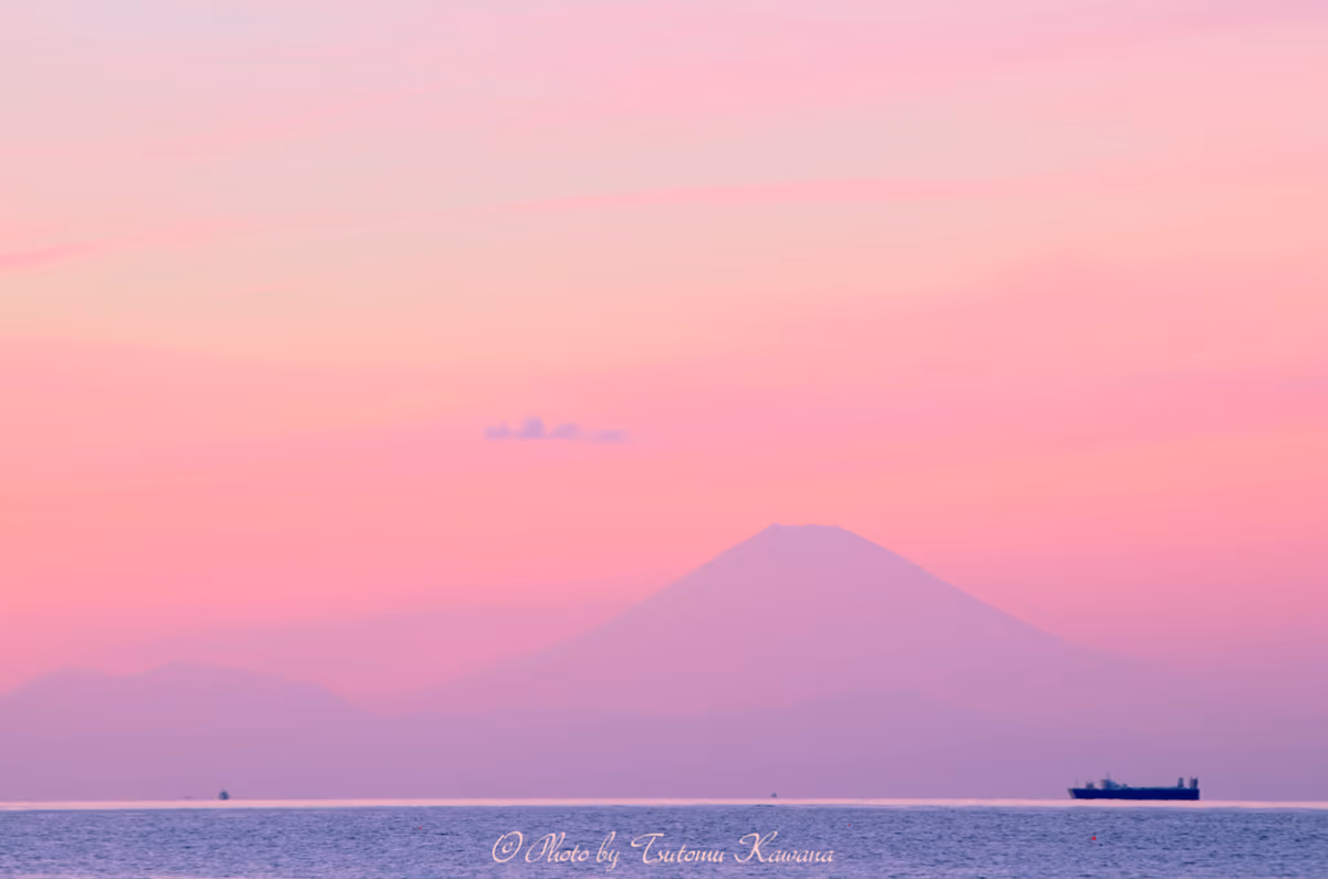 投稿写真：ホッと♪暖かな夕富士と夕空～♪