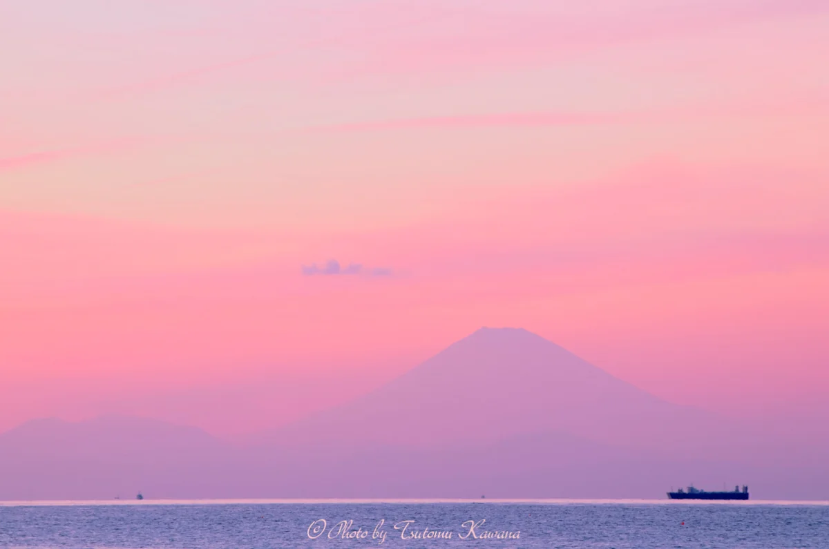 投稿写真：ホッと♪暖かな夕富士と夕空～♪