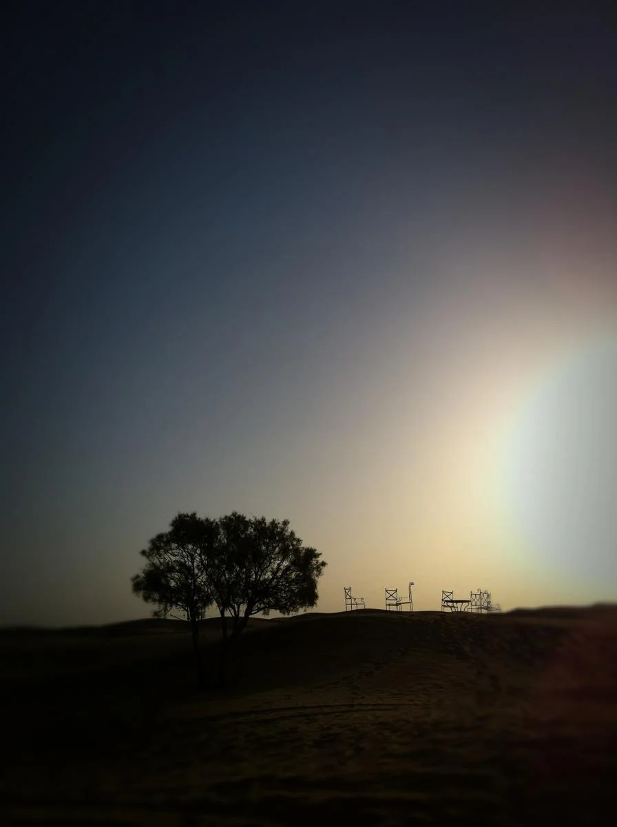 投稿写真：サハラ砂漠で朝食
