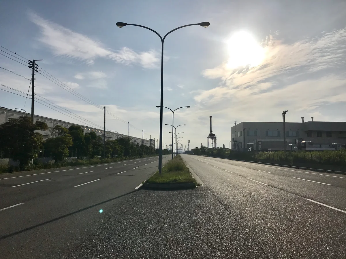 投稿写真：ポートアイランドの朝