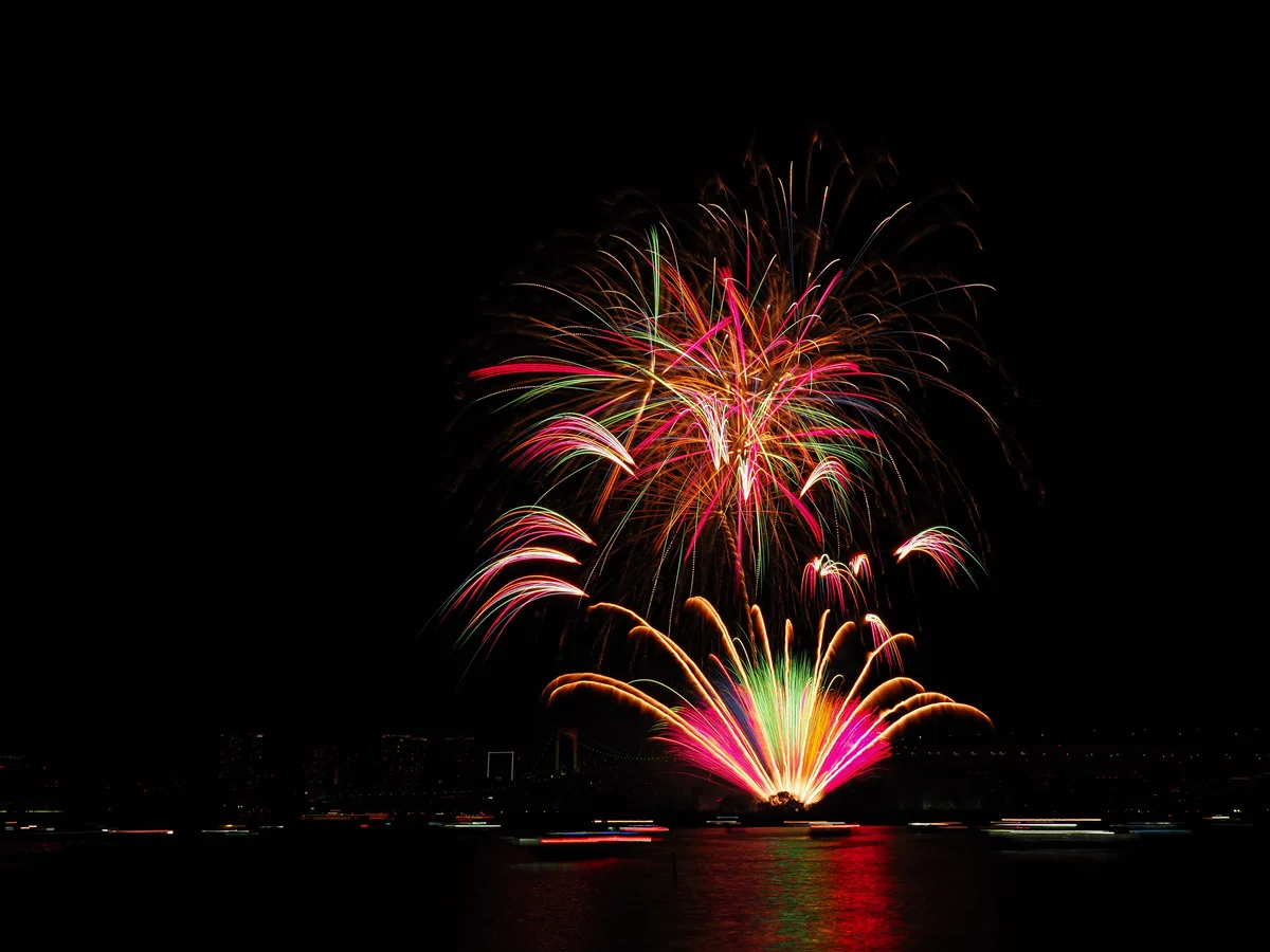 投稿写真：12月台場花火
