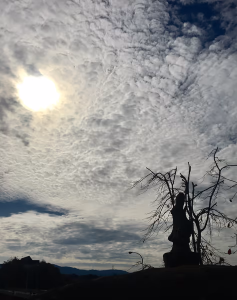 投稿：雲と太陽と恵那市